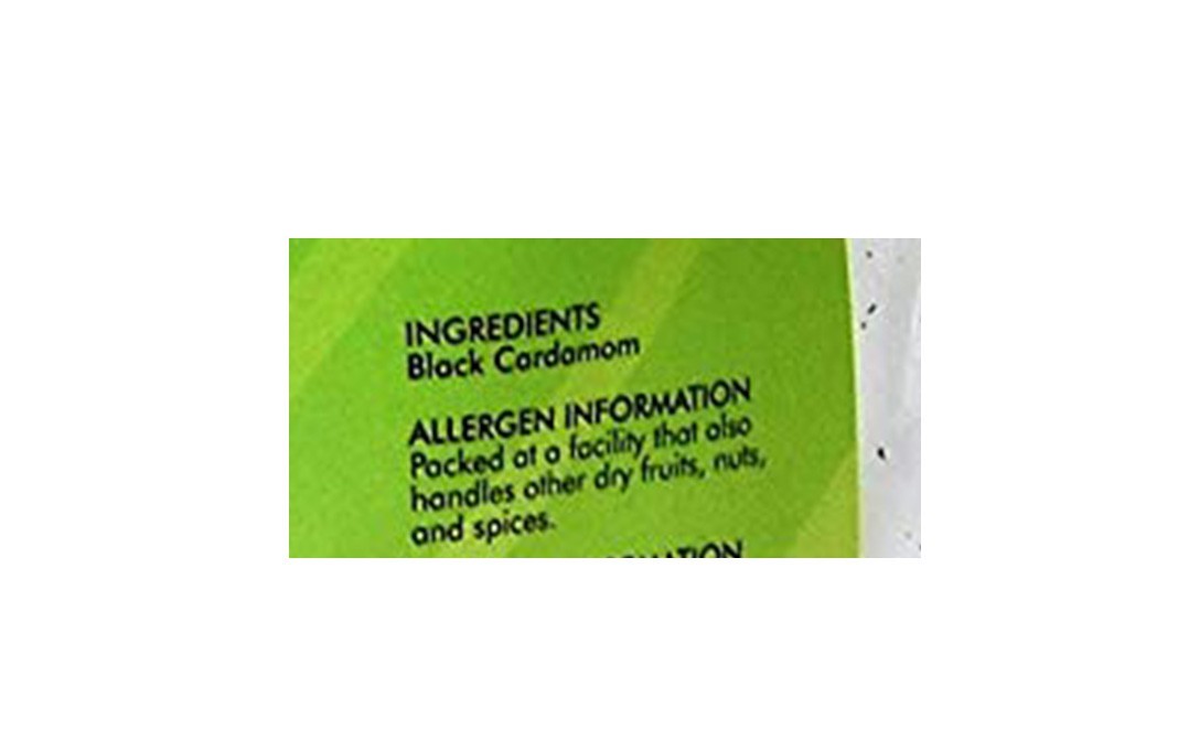Frubee Black Cardamom    Pack  100 grams